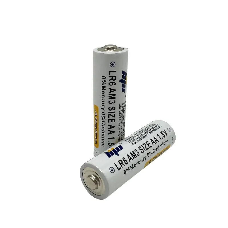 LR6 AM3 1.5V Alkaline Cylindrical Battery 