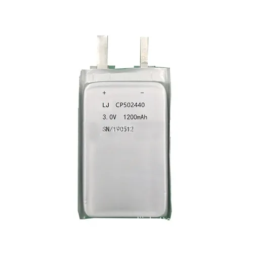 Ultra-Thin Soft Pack Lithium Battery CP502440 Series 