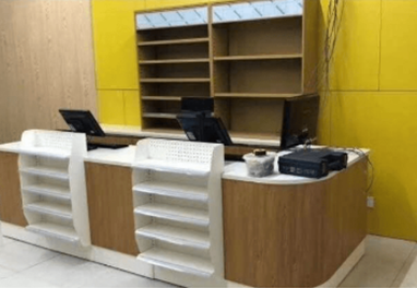 Customized checkout counter