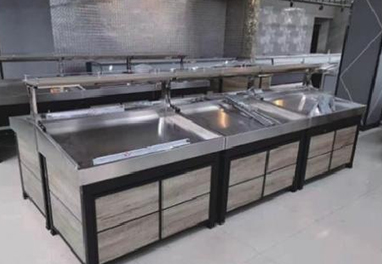 Stainless steel vegetable rack