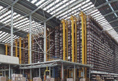 Automated stereoscopic warehouse