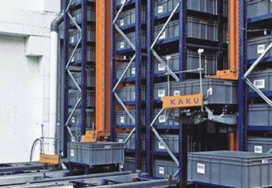 Automated stereoscopic warehouse