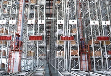 Automated stereoscopic warehouse