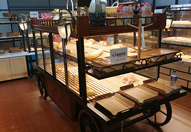 Bread display rack
