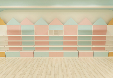 Maternity and Infant Store Shelves