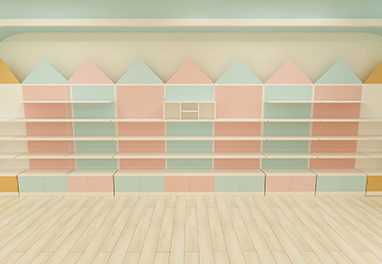 Maternity and Infant Store Shelves