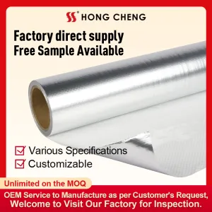 Five-in-one Metalized WOVEN FABRIC PET+AL+PE+WOVEN FABRIC+PE