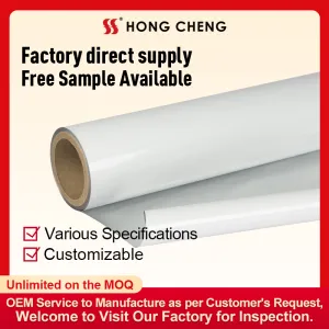 White PET+VMPET+LDPE，VMPET Laminated film with white printing