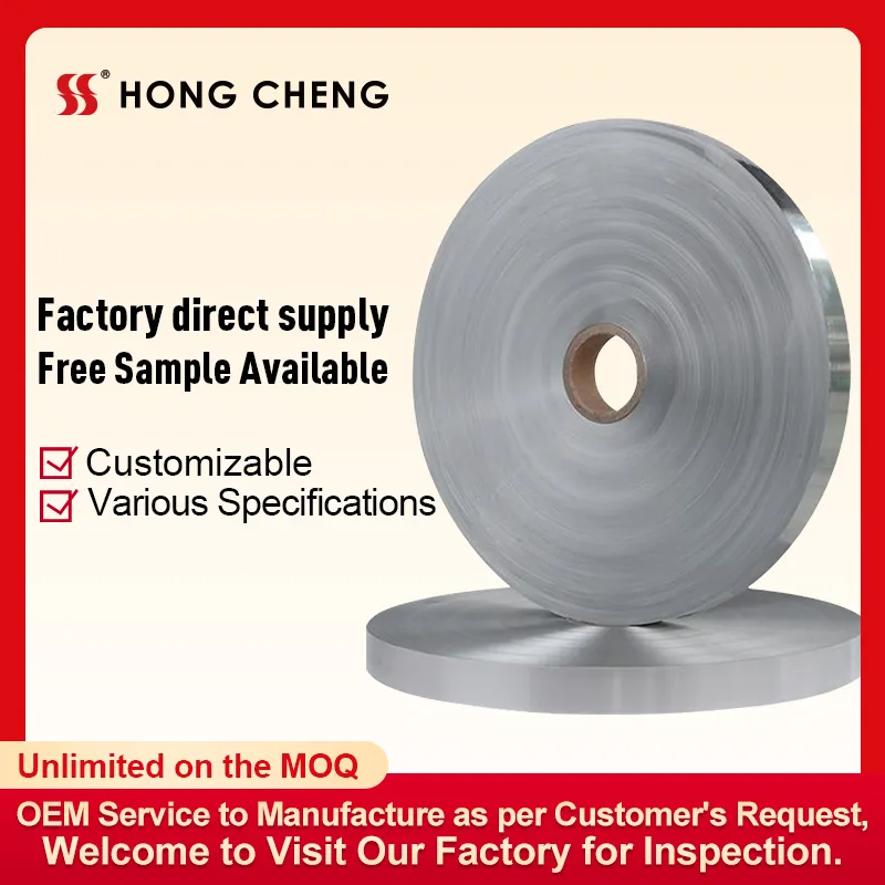 Double side duct foil with silver color