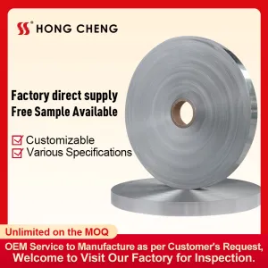 Double side duct foil with silver color