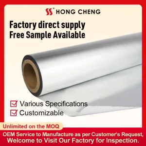 Four layers of laminated foil for package PET+AL+PA+PE