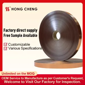 Single side duct foil with copper color