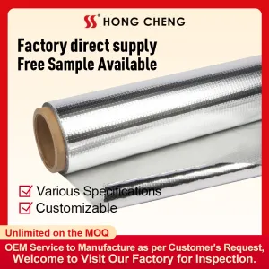 Aluminum laminated foil with grid AL+PET