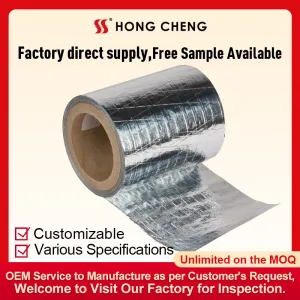 Rhombus Reinforced Aluminum foil   VMPET+FIBER MESH+PET