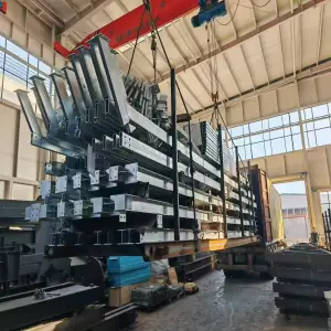 Steel Structure Warehouse Building For Industrial Storage