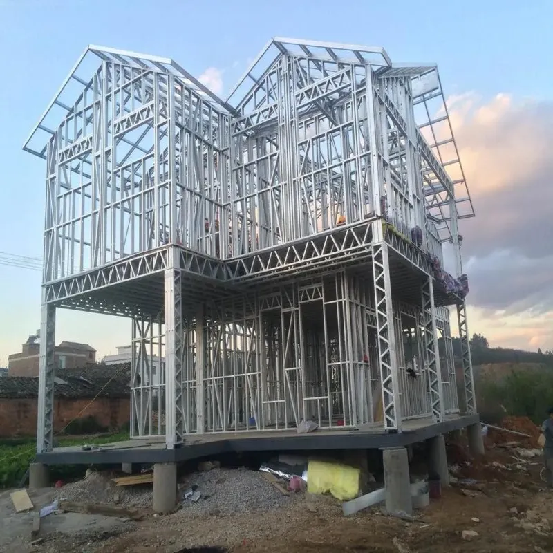 Modern Prefabricated Light Steel House Design