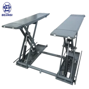 Mobile Scissor Car Hoist 3500kg Portable Hydraulic Scissor Low Rise Auto Lift Repair Equipment for Auto Workshop