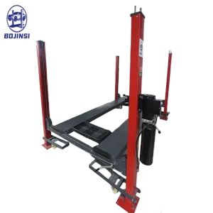Hydraulic Four Post Double-Layer Car Parking Systems 4 Tons Car Parking Stacker OEM Parking Lift
