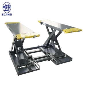 Mobile Scissor Car Lift 4t Portable Vehicle Lifter Hydraulic Scissor Automotive Lift Vehicle Scissor Lift