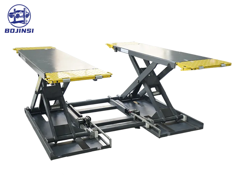Mobile Scissor Car Lift 4t Portable Vehicle Lifter Hydraulic Scissor Automotive Lift Vehicle Scissor Lift