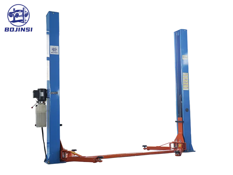 Hydraulic Two Post Car Lift 4000kg Double Side Release Automatic Locking Car Hoist
