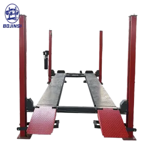 Four Post Car Lift 4T Hydraulic Autotive Lift 4000kg Car Lift for Repair Shop 