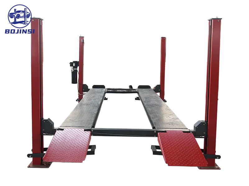 Four Post Car Lift 4T Hydraulic Autotive Lift 4000kg Car Lift for Repair Shop 