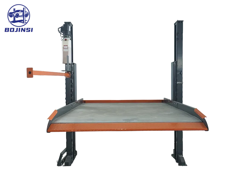Two Post Double-Deck Car Parking Facilities Double Stack Car Parking Lift Garage Parking System Parking Car Lift