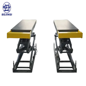 In-Ground Scissor Car Lift Platform 4000kg Scissor Car Hoist High Rise 2030mm Hydraulic Scissor Auto Lift for Sale