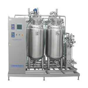 CIP cleaning system suitable for the pharmaceutical industry