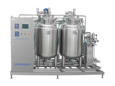 CIP cleaning system suitable for the pharmaceutical industry