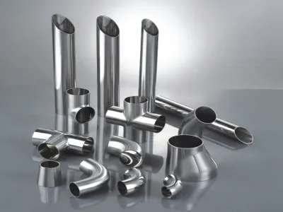 Sanitary valves and pipe fittings