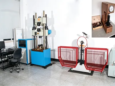 Tensile yield test equipment