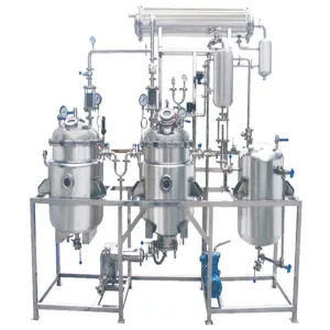Small-scale extraction, concentration and recovery unit