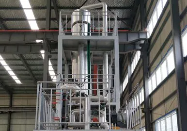 Ammonium chloride waste liquid MVR evaporation crystallization system