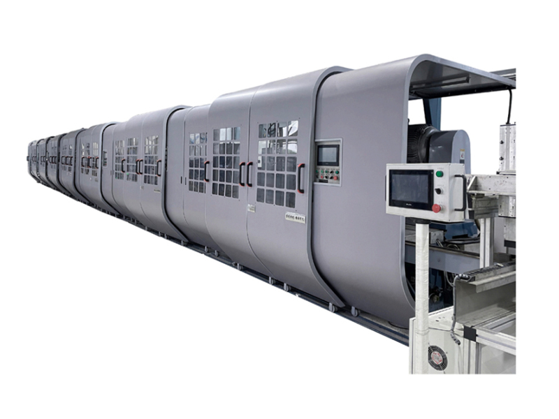 Straight-through double-disc grinder