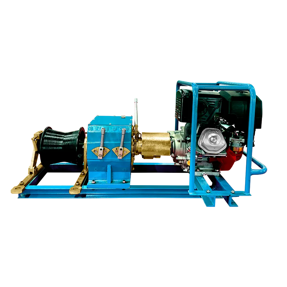 5T gasoline powered grinder