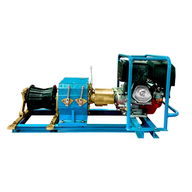 5T gasoline powered grinder