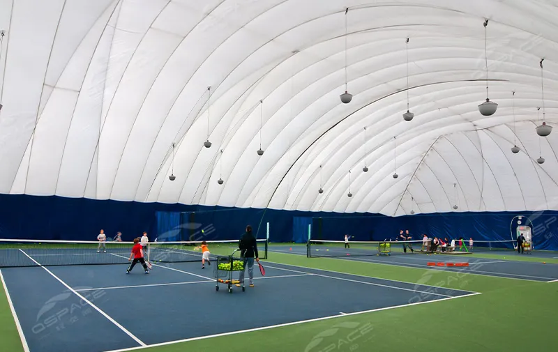 Air domes ecological Hall - Tennis hall