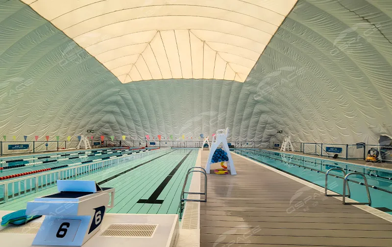 Air Domes ecological hall - swimming pool