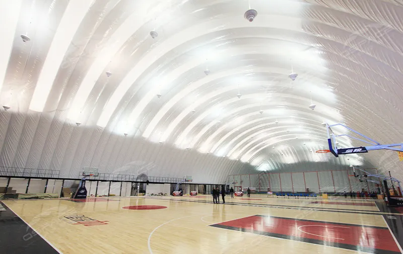 Air domes ecological hall - Basketball hall