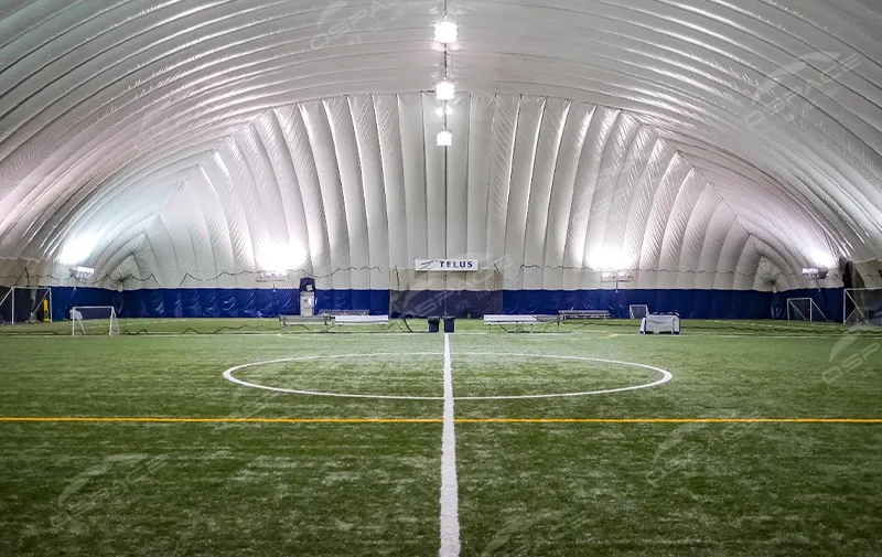 Air domes ecological Hall - Football hall