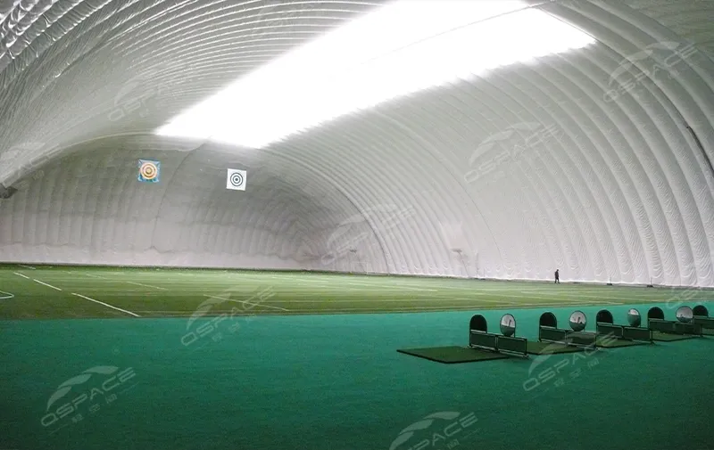 Air domes ecological Pavilion - Golf pavilion