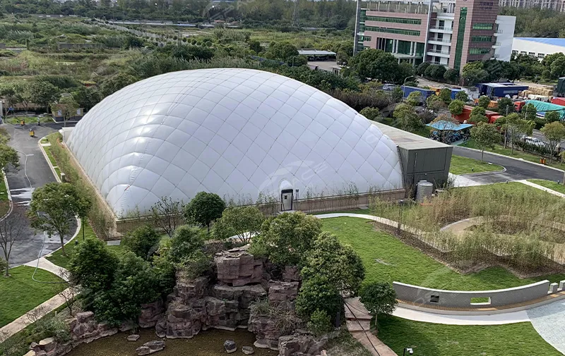 Shanghai Pudong New Area Air Domes natatorium