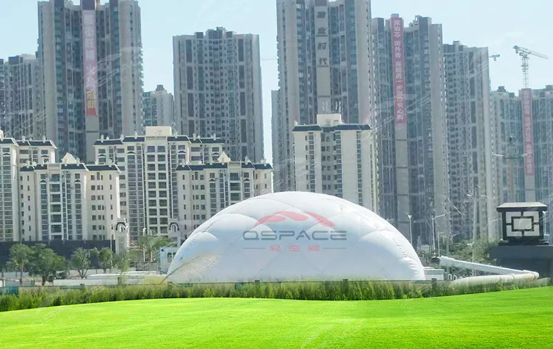 Shenshan Special Cooperation Zone Air Dome Badminton Gymnasium Project