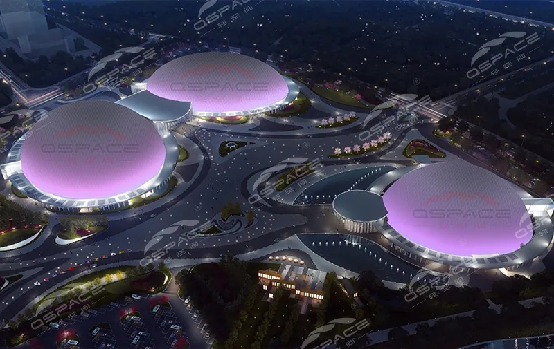 Shandong Zibo Air Dome Exhibition Center Project