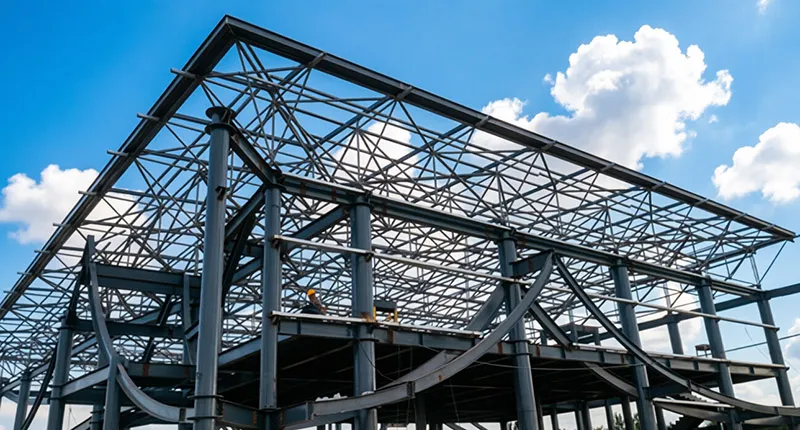 Steel structure building