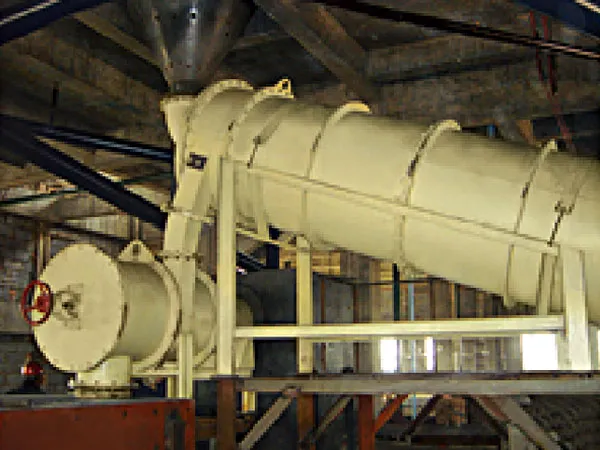 Pressureless heavy medium cyclone