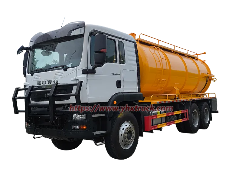 Sinotruk Tx Suction sewage truck