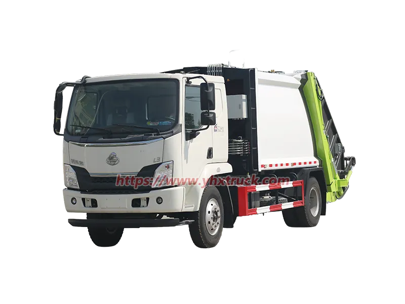 Liuzhou 12 Cubic Meter Compression Garbage Truck for Municipal Waste Collection and Transport